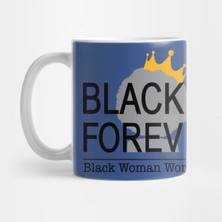 Black Woman Working Mug
